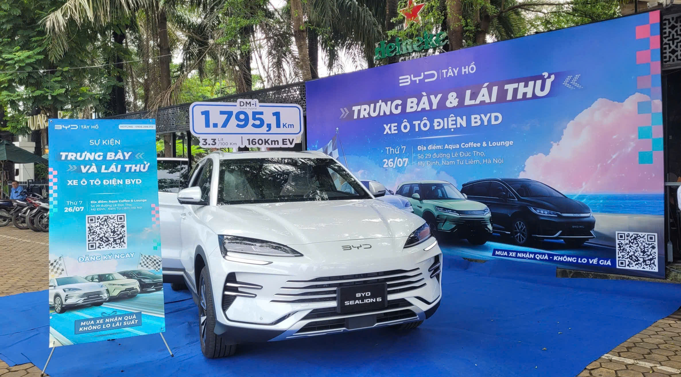 Sự kiện lái thử xe điện BYD