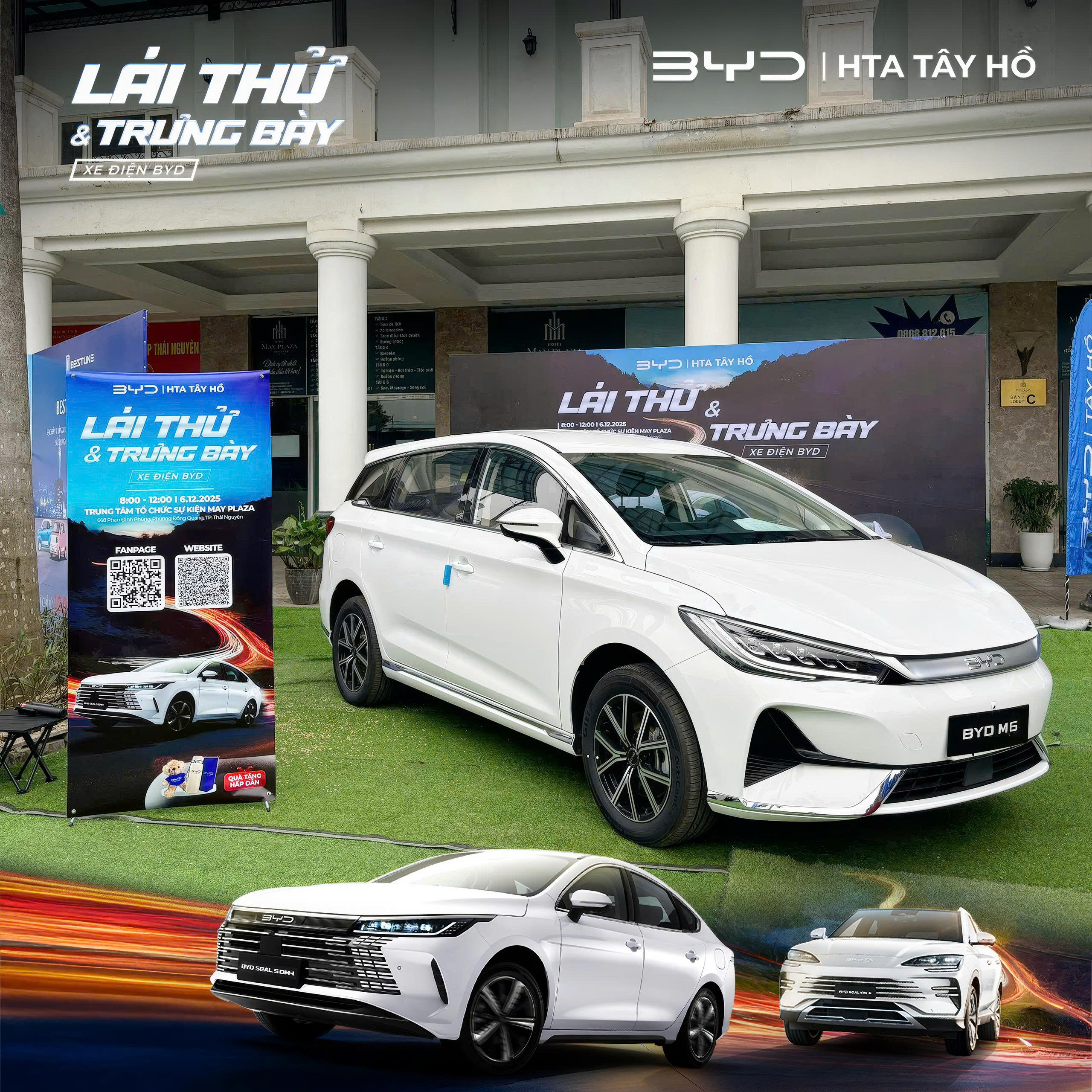 lái thử BYD Thái Nguyên