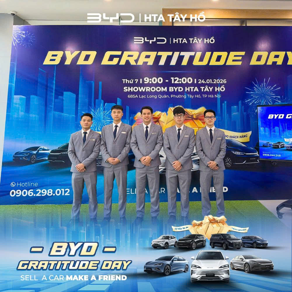 BYD GRATITUDE DAY