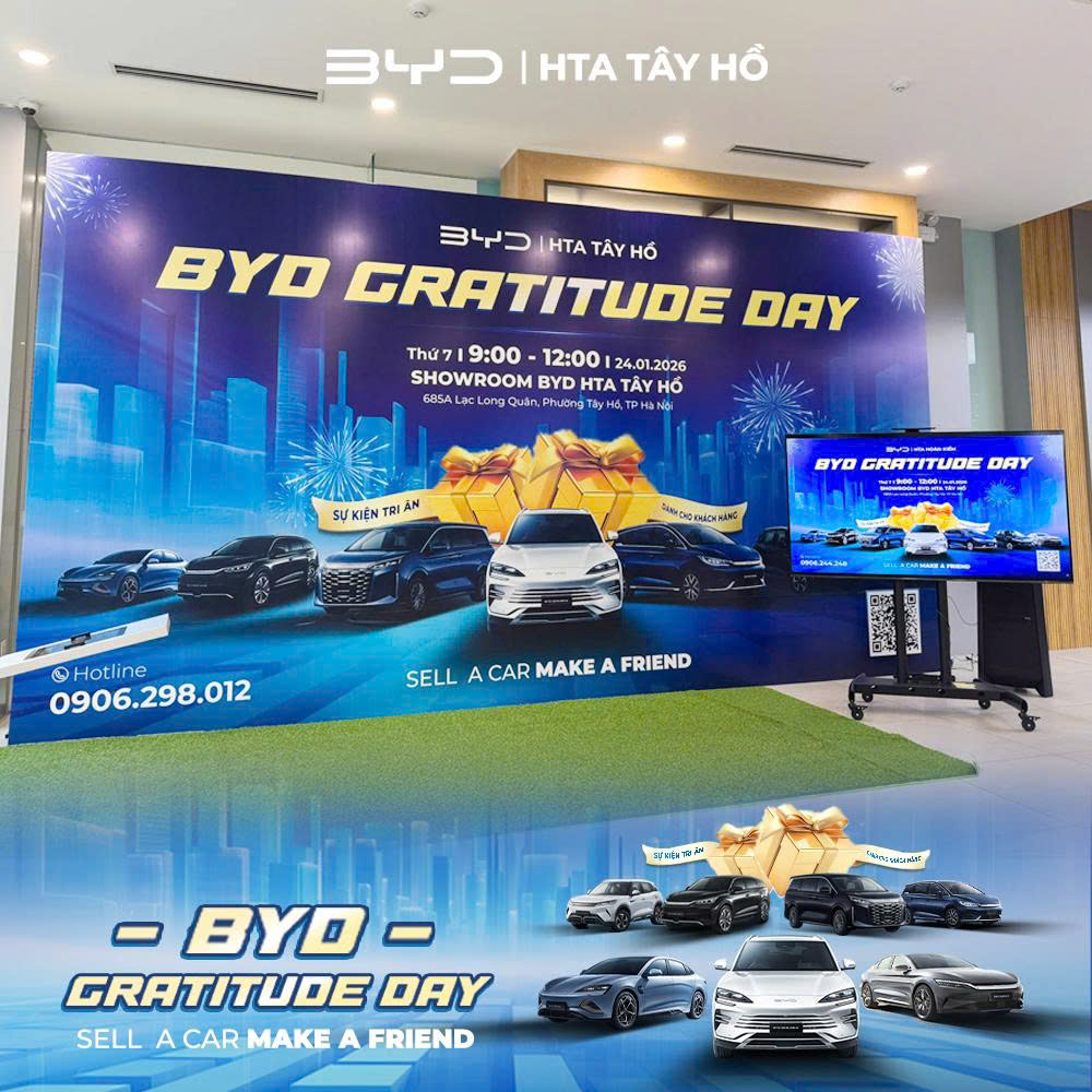 BYD GRATITUDE DAY