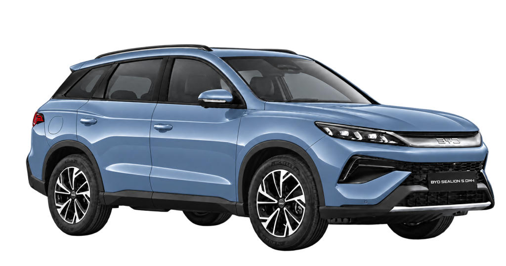BYD Sealion 5 màu Xám Atlantis
